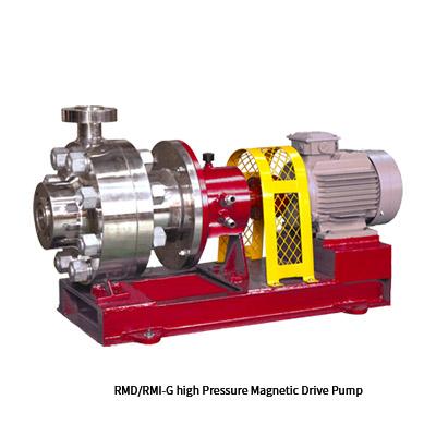 Magnetic Drive Centrifugal Pump for High Temperature Liquids 4