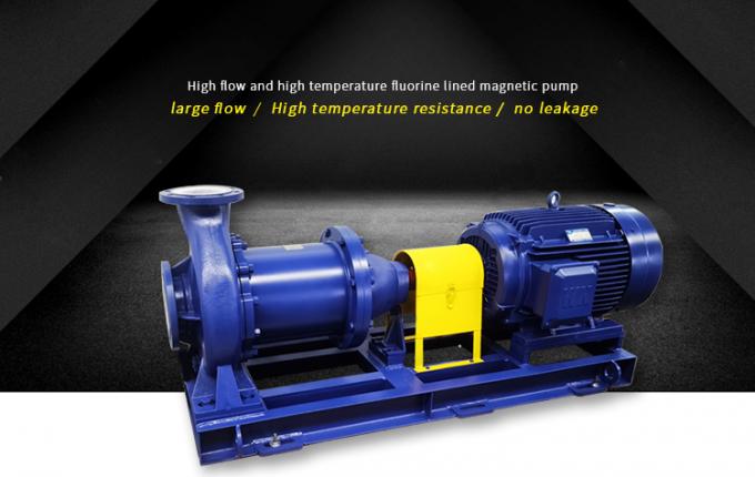 latest company news about "Craftsmanship and excellence", delivered for use by Ricite Technology's large flow high-temperature fluorine lined magnetic pump  0