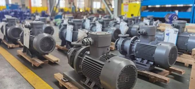 What is the reason for the failure of the magnetic pump?